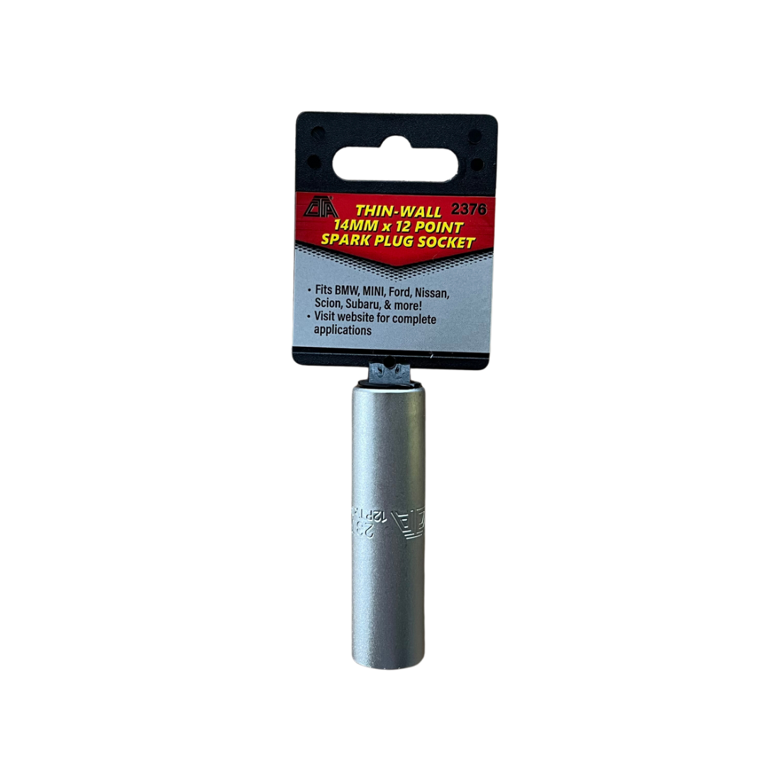 Thin-Walled Spark Plug Socket - 14mm 12 point