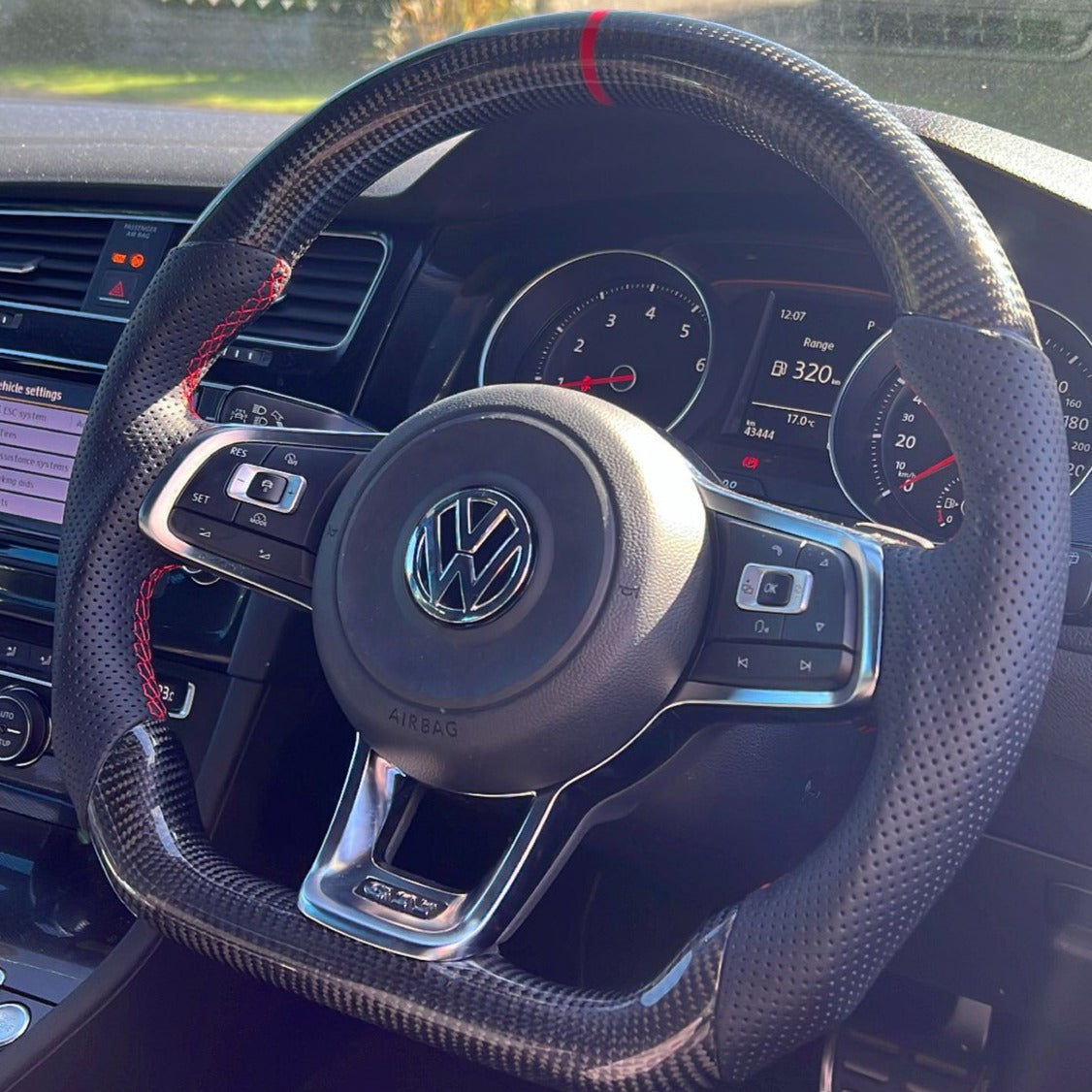 Bespoke VW Golf MK7 Steering Wheel